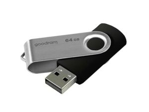 PENDRIVE GOODRAM 64GB USB 2.0 TWISTER BK